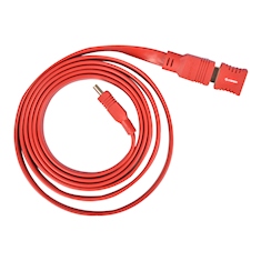 steren kit de cable hdmi plano y cople hdmi 200 cm rojo