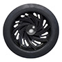 CANASTILLA PLÁSTICA CON TAPÓN PARA FREGADERO 10 X 3.5 CM NEGRO