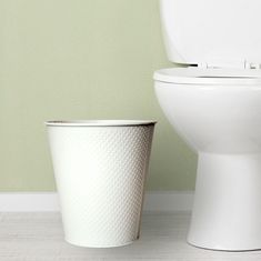 BOTE DE BASURA PARA BAÑO 7 LT BLANCO | The Home Depot México
