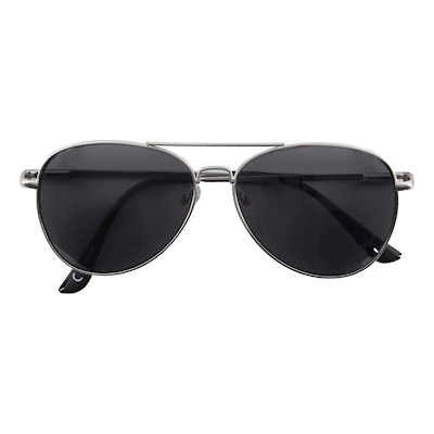 LENTES DE SOL AVIADOR 14 X 13.5 X 5 CM NEGRO