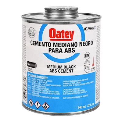 CEMENTO OATEY ABS 32 OZ 946 ML