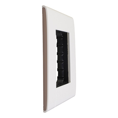 PLACA DE 3 MÓDULOS PLÁSTICO BLANCO | The Home Depot México