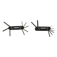 JUEGO DE LLAVES HEXAGONALES PLEGABLES ACERO HUSKY 2 PIEZAS