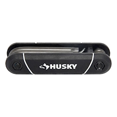 JUEGO DE LLAVES TORX PLEGABLES ACERO HUSKY 8 PIEZAS
