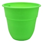 MACETA DE PLÁSTICO 6" VERDE