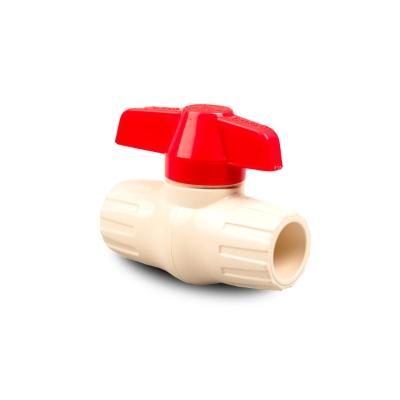 VÁLVULA ESFÉRICA EN CPVC DE 1 PULGADA