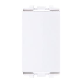 TAPÓN CIEGO DE 1 MÓDULO BLANCO