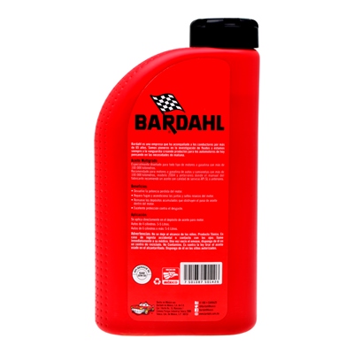 Bardahl Aceite Multigrado Para Motor A Gasolina W Alto