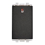 APAGADOR SENCILLO 127 VOLTS NEGRO
