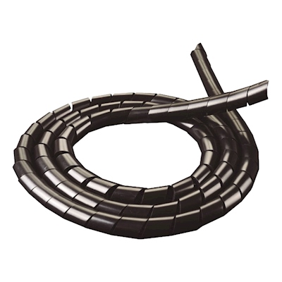 Protector de cables tipo espiral, funda 3/4 x 10 m
