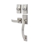 GATILLO PARA ENTRADA PRINCIPAL LUA 44.2 X 16.7 X 14.5 CM ACERO PLATA