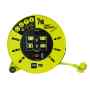 EXTENSION RETRACTIL CARRETE 2USB 7M
