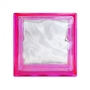 VIDRIO BLOCK ROSA NEÓN 19 X 19 X 8 CM INDEX