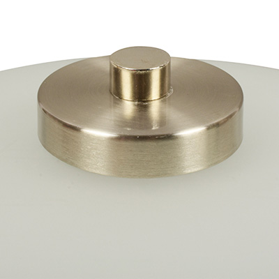 LÁMPARA COLGANTE DE NIQUEL CEPILLADO DE 3 LUCES | The Home Depot México