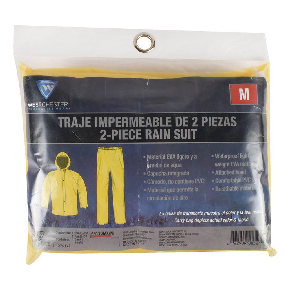 Distribuidora Venecia Online - Traje de 2 piezas impermeable. 🟪$15🟪 ✓para  adultos para hombre, conjunto de pantalones para la lluvia, para  senderismo, resistente al agua, para moto, traje para lluvia, con franja