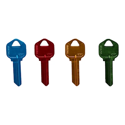 LLAVE PARA CERRADURA KWIKSET VARIOS COLORES