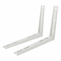 BASE DE PARED PARA CONDENSADORA DE MINISPLIT 55 X 40 CM BLANCO CLUXER