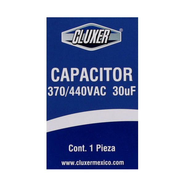 CAPACITOR DE TRABAJO 30MF 440VAC CLUXER The Home Depot México