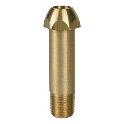 PUNTA POOL CON ROSCA DE 6 CM DORADO IUSA