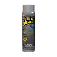 flex seal sellador de caucho en aerosol gris 396 g