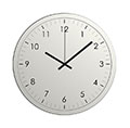 umbra reloj decorativo 31.7 plata
