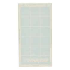 dynatrap tarjeta adhesiva 0.02 x 7.6 x 14.6 cm blanco dynatrap 6 piezas