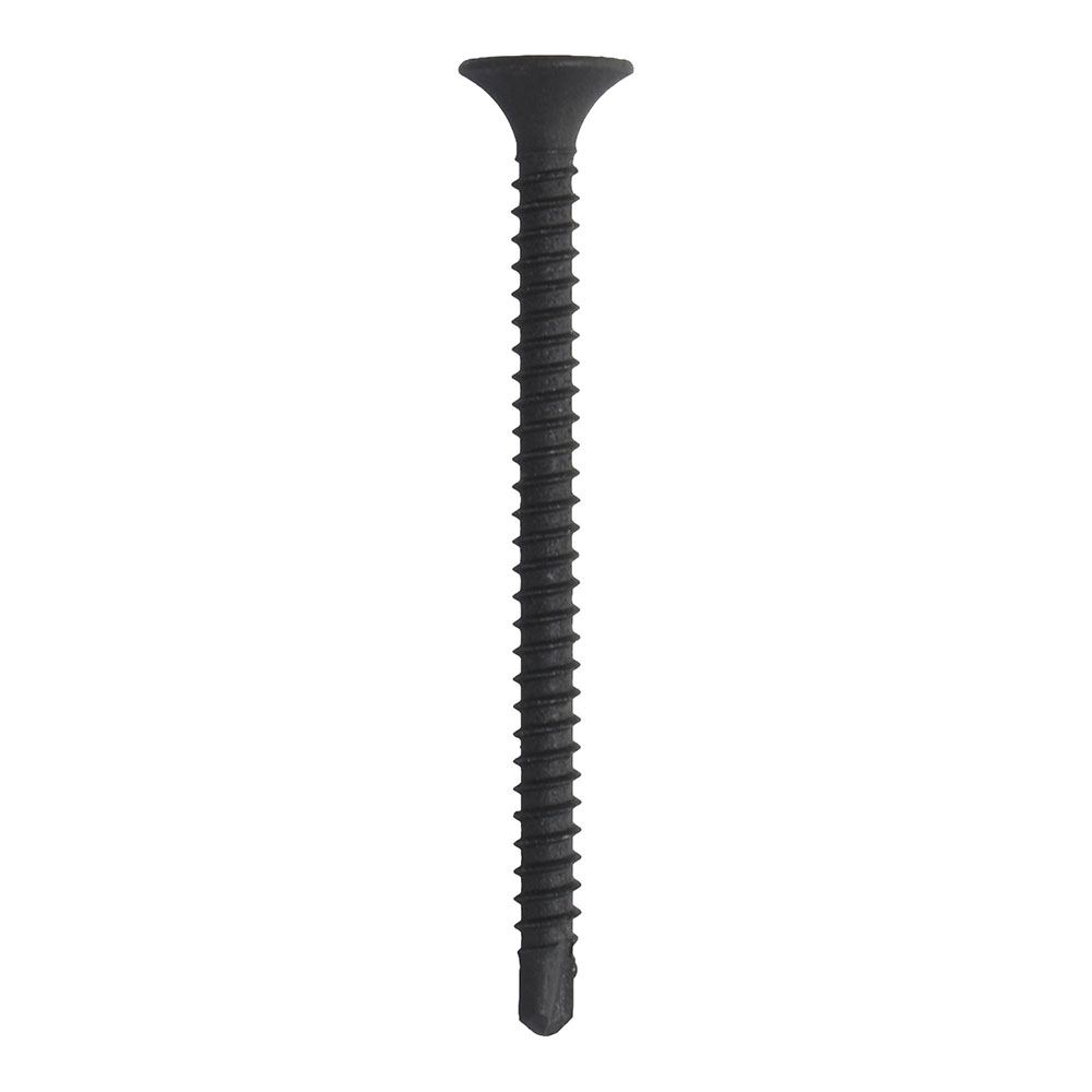 500 tornillos para tablaroca rosca fina7/8pulgada negro