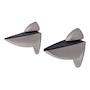 CLIP AJUSTABLE DOLLE 10.2 X 4.4 CM PLATA 2 PIEZAS