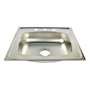 FREGADERO CON 1 TINA CENTRAL 63.5 X 56 CM
