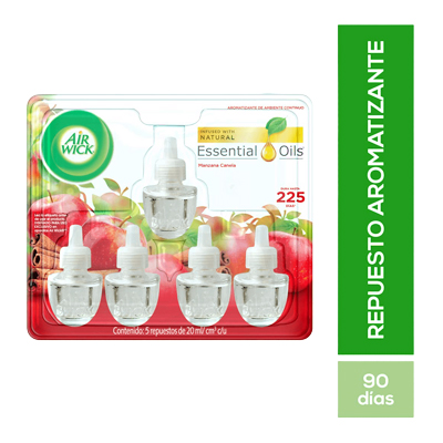 AIRWICK 5PK MANZANA CANELA 21ML