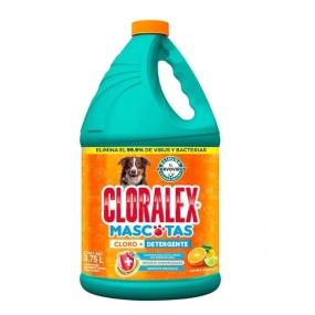 cloralex limpiador desinfectante con cloro 3.75 l