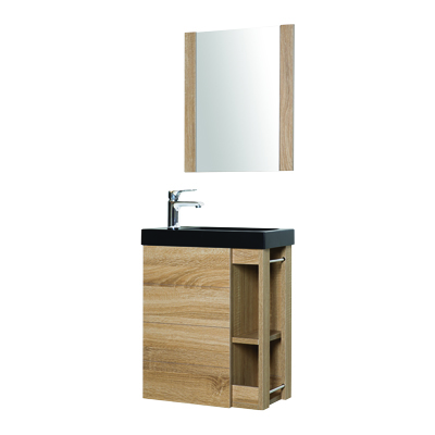 Gabinete de 42cm Vince Negro | The Home Depot México