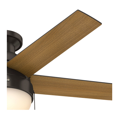 VENTILADOR DE TECHO ANSLEE 46 PULGADAS LUZ FLUORESCENTE | The Home