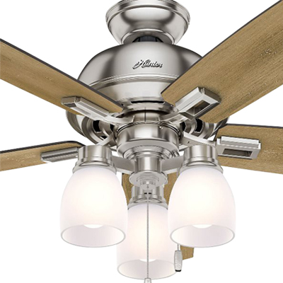 VENTILADOR DE TECHO DONEGAN 52 PULGADAS CON FOCOS LED | The Home Depot