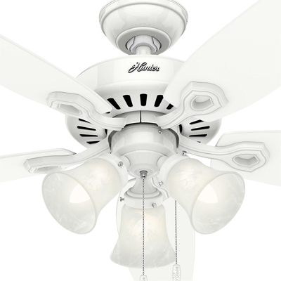 VENTILADOR DE TECHO BUILDER PLUS 52 PULGADAS LUZ INCANDESCENTE | The