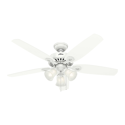 VENTILADOR DE TECHO BUILDER PLUS 52 PULGADAS LUZ INCANDESCENTE | The