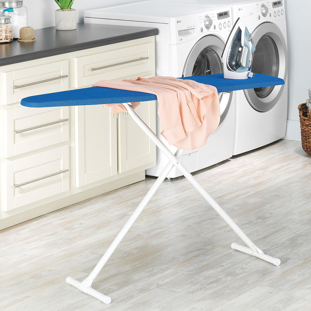 BURRO PARA PLANCHAR DE ACERO 155 X 87 CM AZUL The Home Depot México