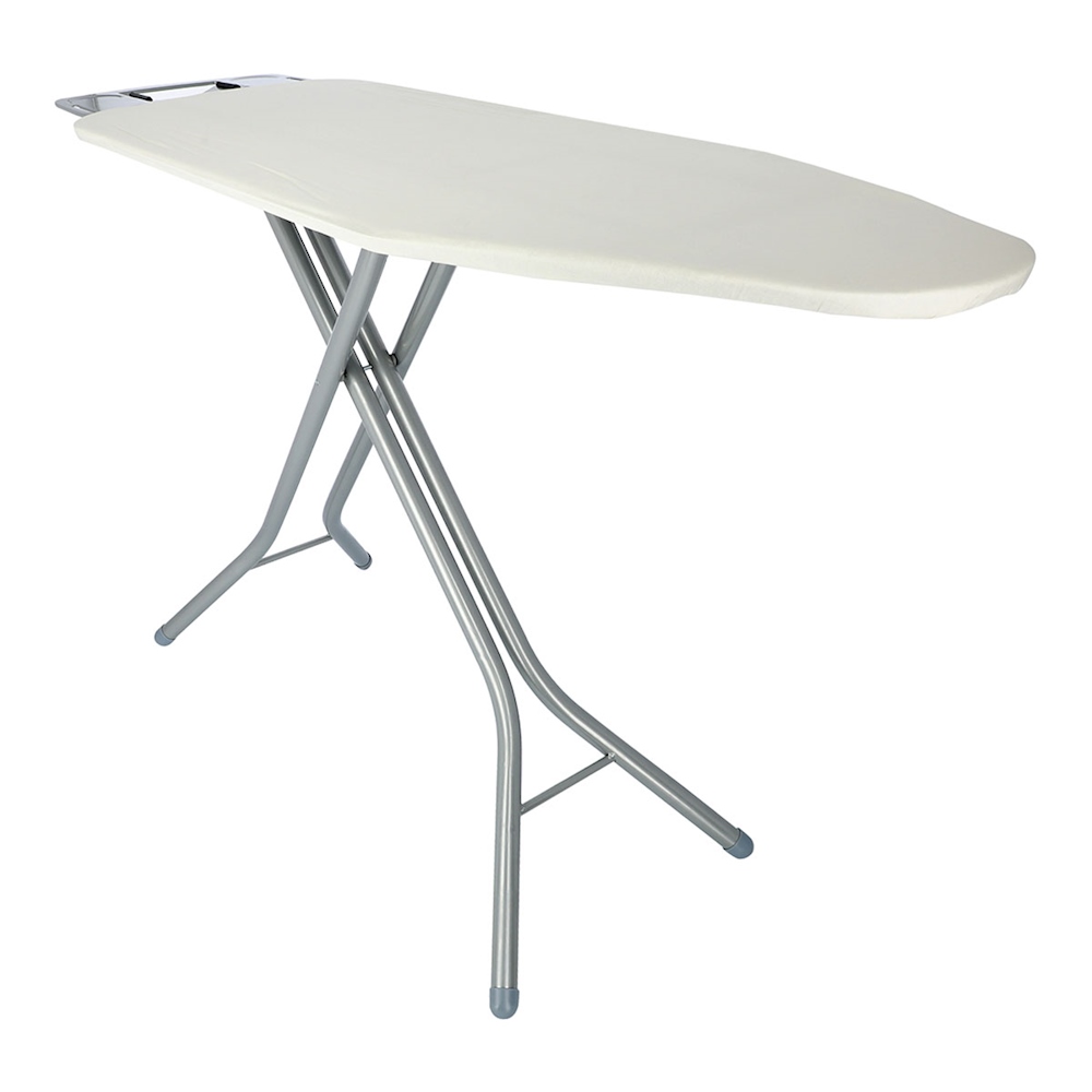 BURRO PARA PLANCHAR DE METAL 142.9 X 46.4 X 91.4 CM BLANCO The Home
