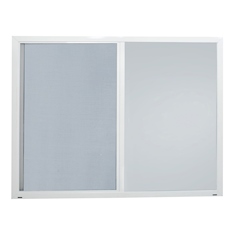 cuprum ventana doble vidrio blanca 150 x 120 cm