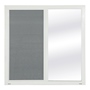 VENTANA CORREDIZA BLANCA CRISTAL DOBLE 100 X 100 CM (ANCHOXALTO)