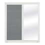 VENTANA CORREDIZA BLANCA CRISTAL DOBLE 90 X 120 CM (ANCHOXALTO)