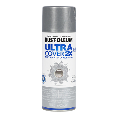 Botellas de aerosol de aluminio (paquete de 3) de 20 onzas – Botellas de  aerosol recargables de aluminio de metal plateado, solución de limpieza