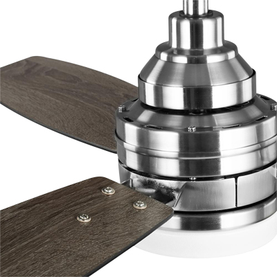 VENTILADOR DE TECHO ROWAN DE 60 PULGADAS LUZ LED AMARILLA | The Home