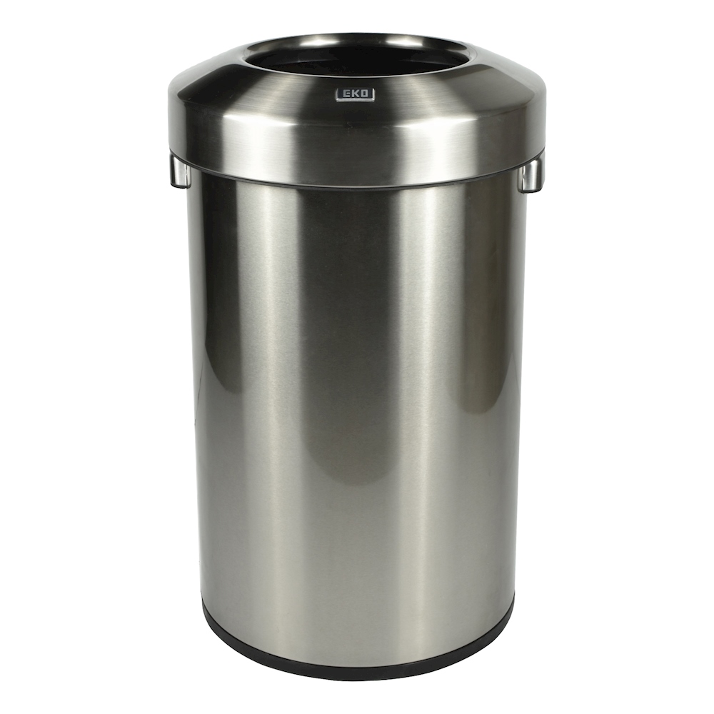 Bote para basura acero con tapa 50 l