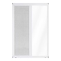 VENTANA CORREDIZA BLANCA 60 X 90 CM (ANCHOXALTO)