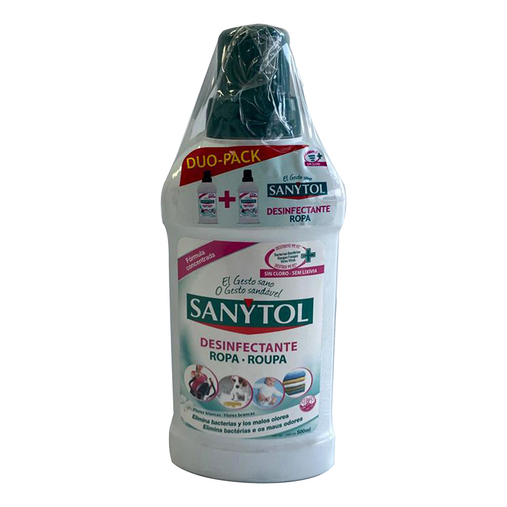 Sanytol Desinfectante para Ropa, Elimina Bacterias y Malos Olores