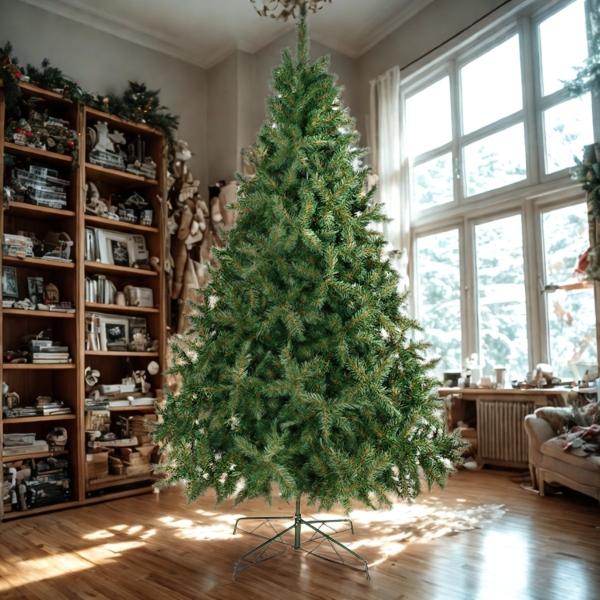 ÁRBOL NAVIDEÑO BÁVARO DE LUJO 3 M CON 1250 RAMAS