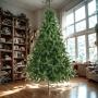 ÁRBOL NAVIDEÑO BÁVARO DE LUJO 3 M CON 1250 RAMAS