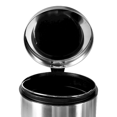 COMBO BOTE DE BASURA 20 Y 12 LITROS PLATA | The Home Depot México