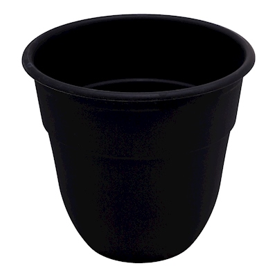 MACETA PLÁSTICO 6 NEGRA